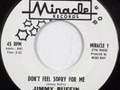 JIMMY RUFFIN Don't Feel Sorry MIRACLE Northern Soul WL Promo 45 HEAR MP3