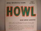 Allen Ginsberg Reads Howl And Other Poems LP-Orig U.S.1959-RED wax-w/inserts