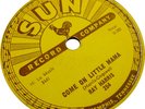 78 RPM RAY HARRIS SUN 254 ROCKABILLY COME ON LITTLE MAMA WHERE'D YOU STAY 1956