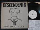 DESCENDENTS Milo Goes To College RARE PUNK LP + insert New Alliance NAR-012 EX