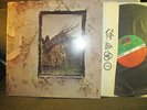 Led Zeppelin IV Zoso LP vinyl sd7208 '71 gatefold w/lyric inner PECKO DUCK etch
