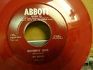 JIM REEVES RED VINYL 45 Butterfly Love  CLICK TO HEAR