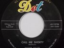 MICKEY GILLEY rockabilly 45 HEAR DOT 15706 Call Me Shorty Come On Baby