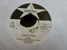 RARE Modern Soul BOOGIE Funk 45 KICK Right Thing STARLIGHT Listen