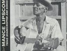 MANCE LIPSCOMB: Texas Sharecropper And Songster (rare blues & r&b vinyl LP)