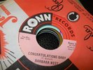 Barbara West Congratulations Baby Northern Soul 45 LISTEN Free Shipping
