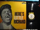 LITTLE RICHARD - HERE'S LITTLE RICHARD ROCK LP 1ST PRESS SPECIALTY SP-100