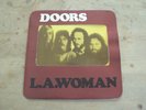 DOORS  L.A. WOMAN LP UK 1st Die-Cut Poly Window + Yellow Inner Psych LA NICE