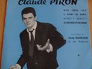 CLAUDE PIRON - RARE FRENCH 1ER EP 45T 7