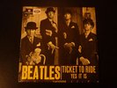 THE BEATLES SINGLE SUEDOIS PARLOPHONE R 5265 TICKET TO RIDE pochette  trés rare