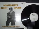 Folk BLUES vinyl LP record MISSISSIPPI JOHN HURT 1963 Library of Congress NMINT