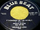 PRINCE BUSTER .ALL STARS.7 WONDERS OF THE WORLD/DRUNKARD.BLUE BEAT BB 378
