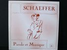 PIERRE SCHAEFFER Parole et Musique LP (1982) INA/GRM ORIGINAL