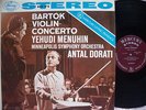 Bartok Violin Concerto 1958 Orig Mercury SR 90003 Menuhin Dorati EX