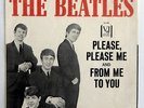 BEATLES - RARE ORIG '64 PICTURE SLEEVE (Please Please Me) Vee-Jay 581   VG+/++