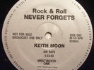 KEITH MOON Rock & Roll Never Forgets LP UK WESTWOOD ONE Radio Show