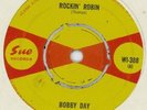 Bobby Day -  Rockin' Robin - UK Sue  WI-368 VG+ Mod R&B