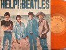 The Beatles TAIWAN LP Help VG SCARCE IMPORT COLORED ORANGE WAX VINYL 1965 OST