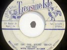 Reggae 45 Rocksteady PHYLLIS DILLON Get On The Right Track TREASURE ISLE Records