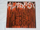 AUTOPSY fiend for blood LP vinyl original pressing  death
