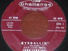 Rare Rockabilly KUF LINX (JOHN JENNINGS) - Eyeballin' - Challenge   LISTEN