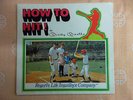 MICKEY MANTLE How To Hit MEGA-RARE INSURANCE AD FLEXI DISC w/STATS FOLDOUT NM
