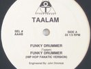 TAALAM Funky Drummer RARE RANDOM RAP 12