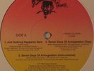 MC WAR FLATTOP Seven Days Of Armageddon RARE INDIE RAP 12