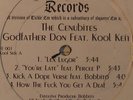 THE CENUBITES Godfather & Kool Keith RARE 90'S INDIE RAP 12