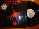 Chris de Burgh - Live in SA album - rare South African pressing (A&M Records)