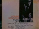 HERBIE HANCOCK /FREDDY HUBBARD /DEXTER GORDON  Takin' Off BLUE NOTE-84109  Lp