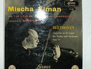 MISCHA ELMAN: Beethoven Concerto LP LONDON RECORDS LL1257 RARE Georg Solti VG++