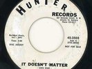 Continentals-It Doesn't Matter-Hunter Promo Doo Wop 