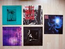 5x Vinyl:  FIELDS OF THE NEPHILIM - Burning / Gehenna / Moonchild / Psychonaut..