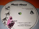 Frankie Wilmott - I wont give up / dub / version -Digital Killer reggae - Listen