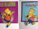 The Simpsons - 'Do The Bartman' & 'Deep Deep Trouble' Rare Picture Discs