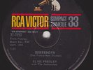 Elvis Presley Single,SURRENDER,USA-1960- 