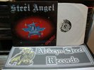 STEEL ANGEL-KISS OF STEEL LP SORTILEGE,H-BOMB,BLASPHEME,ADX,CROSSFIRE,DECOYPARIS