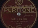Hear Hillbilly 78rpm POP HANKS & his BOYS Turkey In The Straw PURITONE 1079