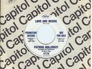 NORTHERN SOUL 45-PATRICE HOLLOWAY-LOVE AND DESIRE/ECSTACY-CAPITOL-DJ-LISTEN