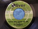 listen RARE northern soul 45 THE STEINWAYS-YOU'VE BEEN LEADING ME ON orig OLIVER