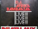 D J AFRIKA BAMBAATAA Live: Death Mix PAUL WINLEY DISCO RAP 12