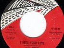 NORTHERN SOUL 45 ELLA WOODS I NEED YOUR LOVE/LOVE AFFAIR SOUL MERGING 420