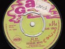REGGAE BOYS - BA BA - ORIG UK 1969 GAS 7