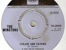 NORTHERN SOUL THE WINSTONS COLOR HIM FATHER / AMEN BROTHER RARE UK  45 hear