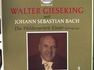 WALTER GIESEKING SPIELT  BACH DAS WOHLTEMPERIERTE KLAVIER HELIODOR 4 LP BOX NM