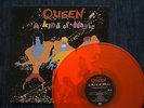 QUEEN - A KIND OF MAGIC -  NEW ZEALAND FLURO ORANGE VINYL  RARE