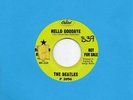 BEATLES hello goodbye/ i am the walrus CAPITOL 2056 promo 45 *Listen*