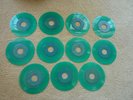 Eleven RCA 45rpm Green Vinyl Records - Rare Country Western 48 Series