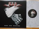 U.D.O. MAN AND MACHINE MARBLED VINYL 2002 SOLD OUT ACCEPT UDO scorpions sinner